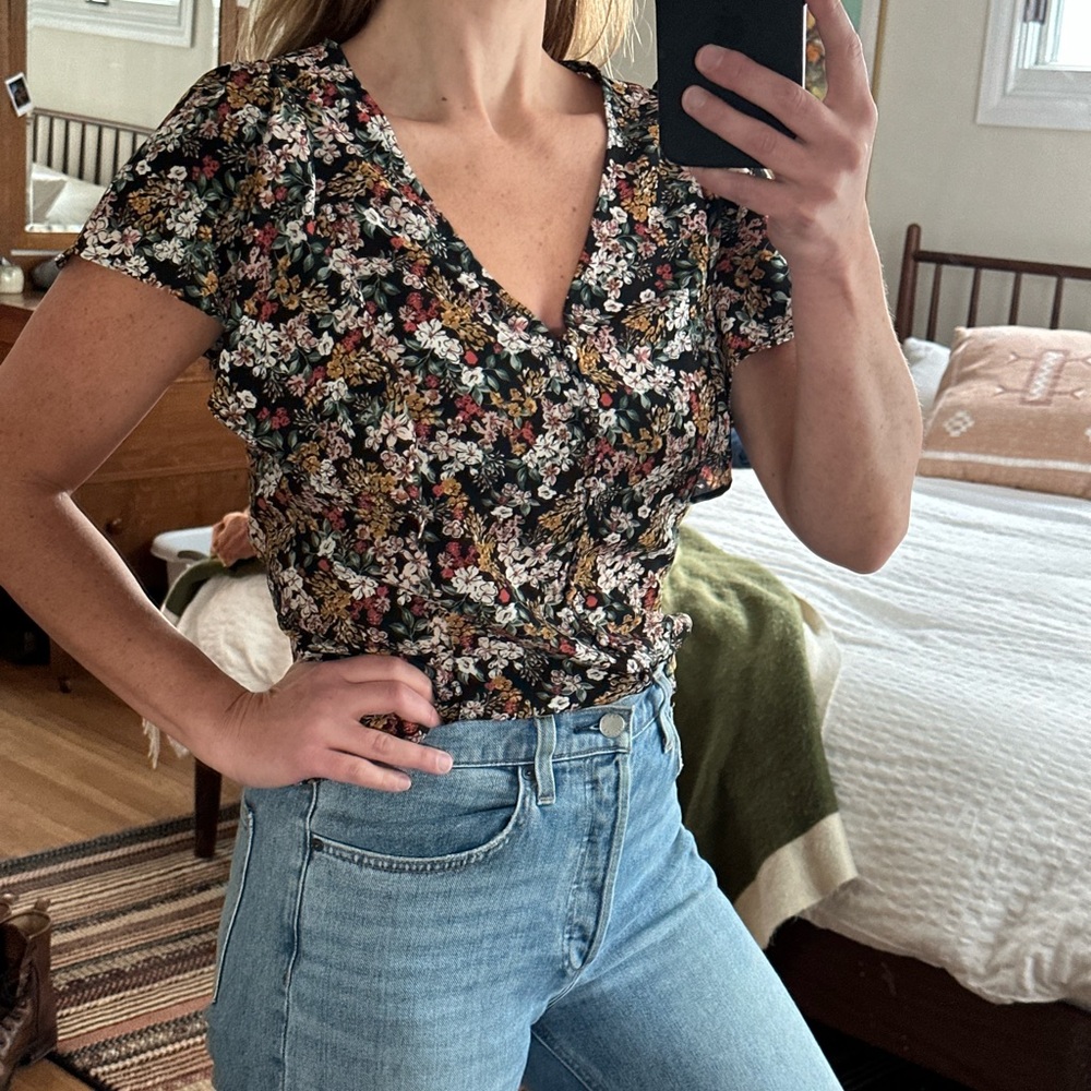 Dex Floral blouse